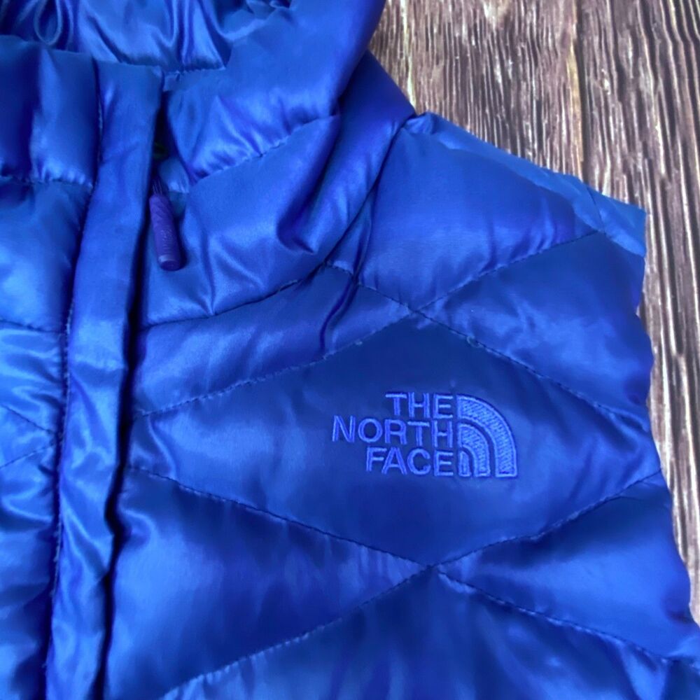 The North Face Women’s Puffer Vest Size S Purple Insulated Fall 2015 Pre-Owned - Picture 6 of 16